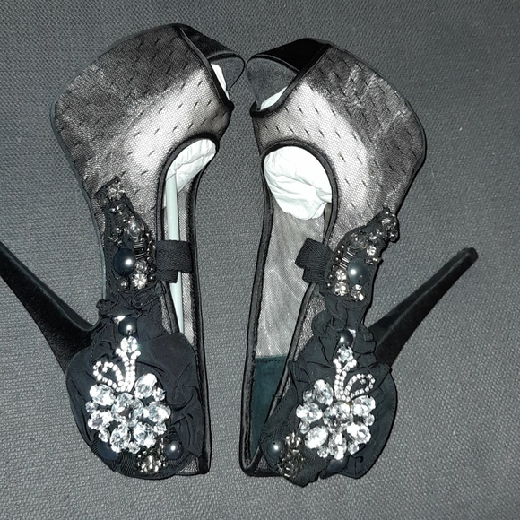 ZigiNY Blacklabel heels  opened toes . New ones - Picture 6 of 7